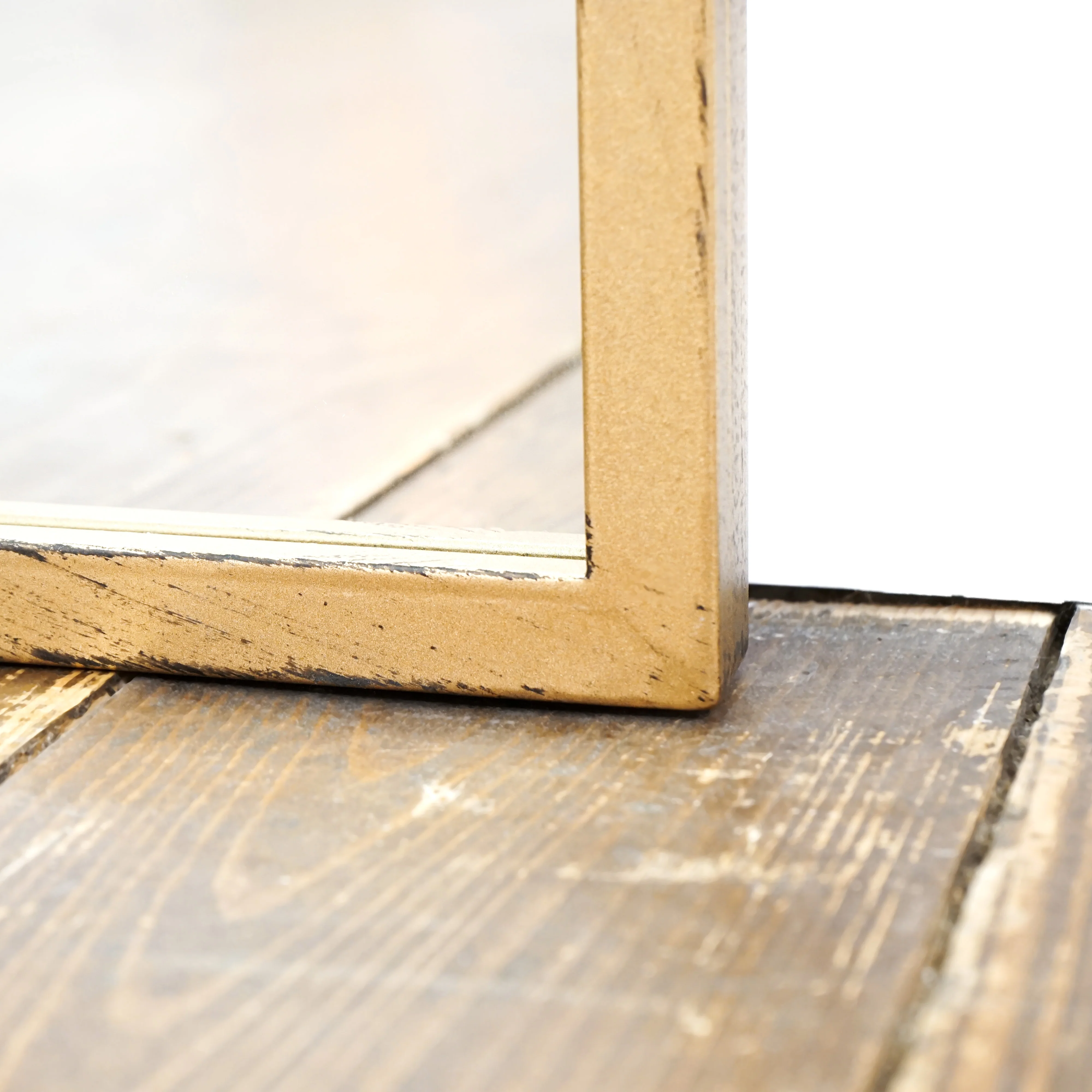 Alexandria - Gold Industrial Arched Metal Full Length Mirror 159cm x 70cm - Image 4