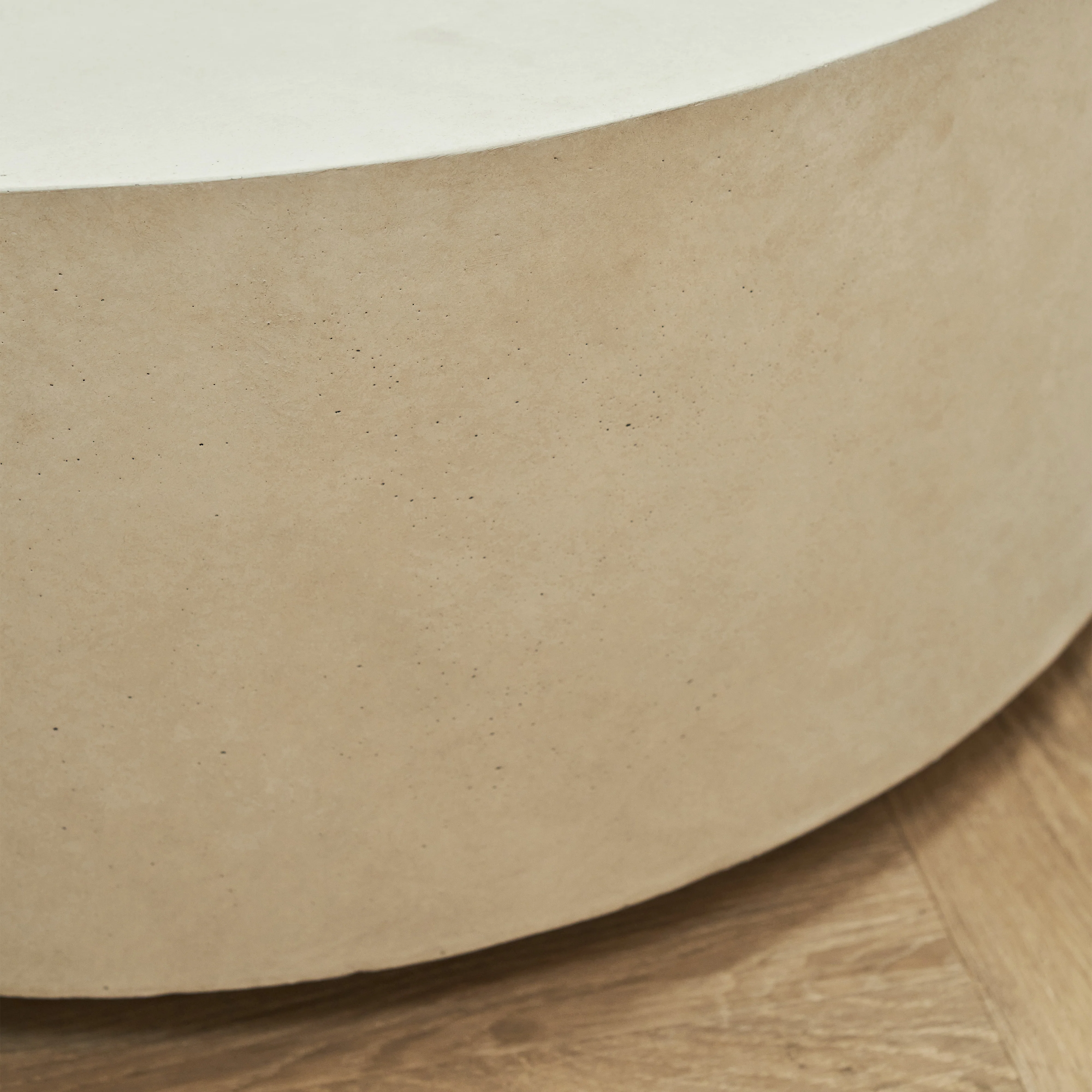 Angelo - Minimal Concrete Round Coffee Table Large - Image 10