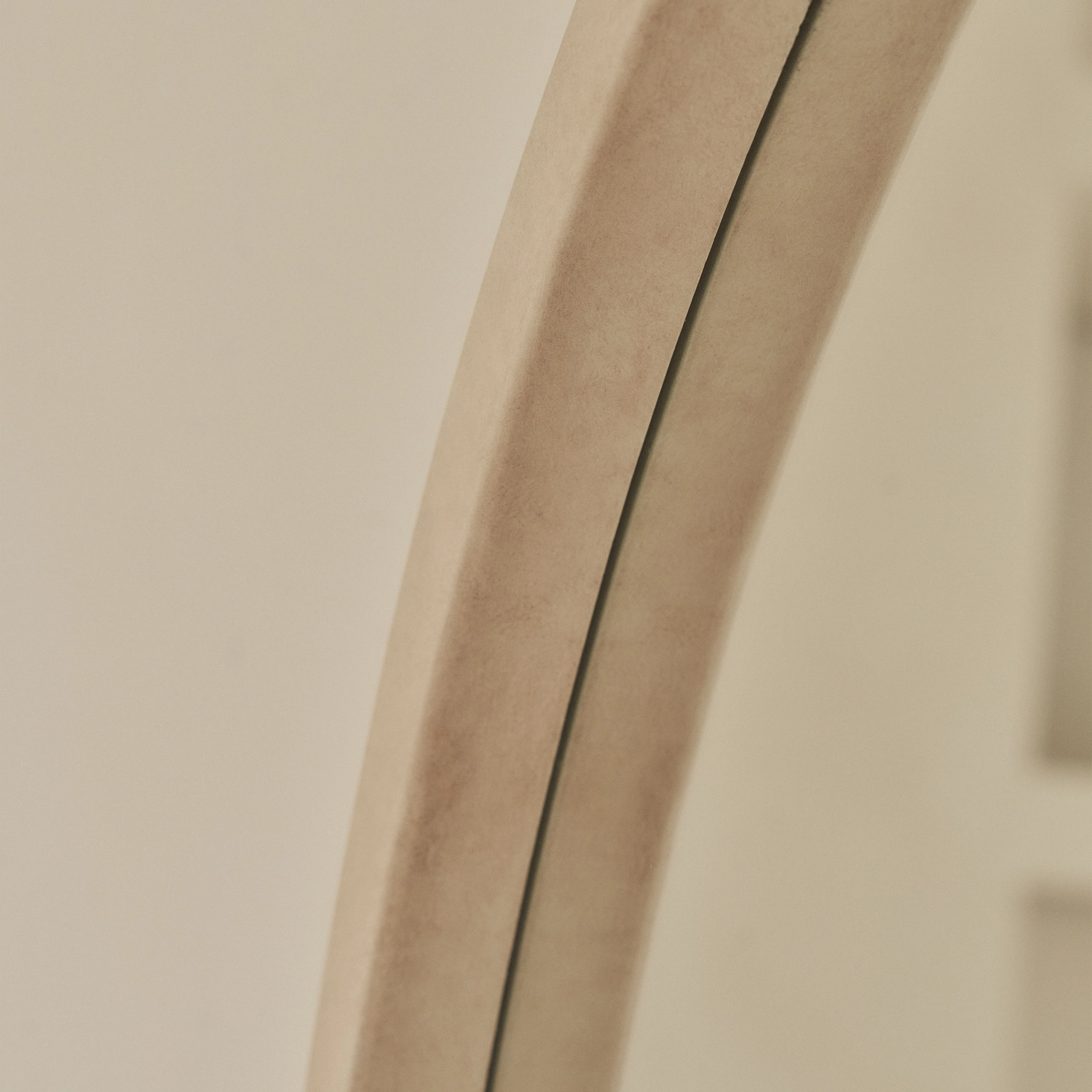 Arden - Concrete Full Length Arched Wooden Mirror 175cm x 95cm - Image 3