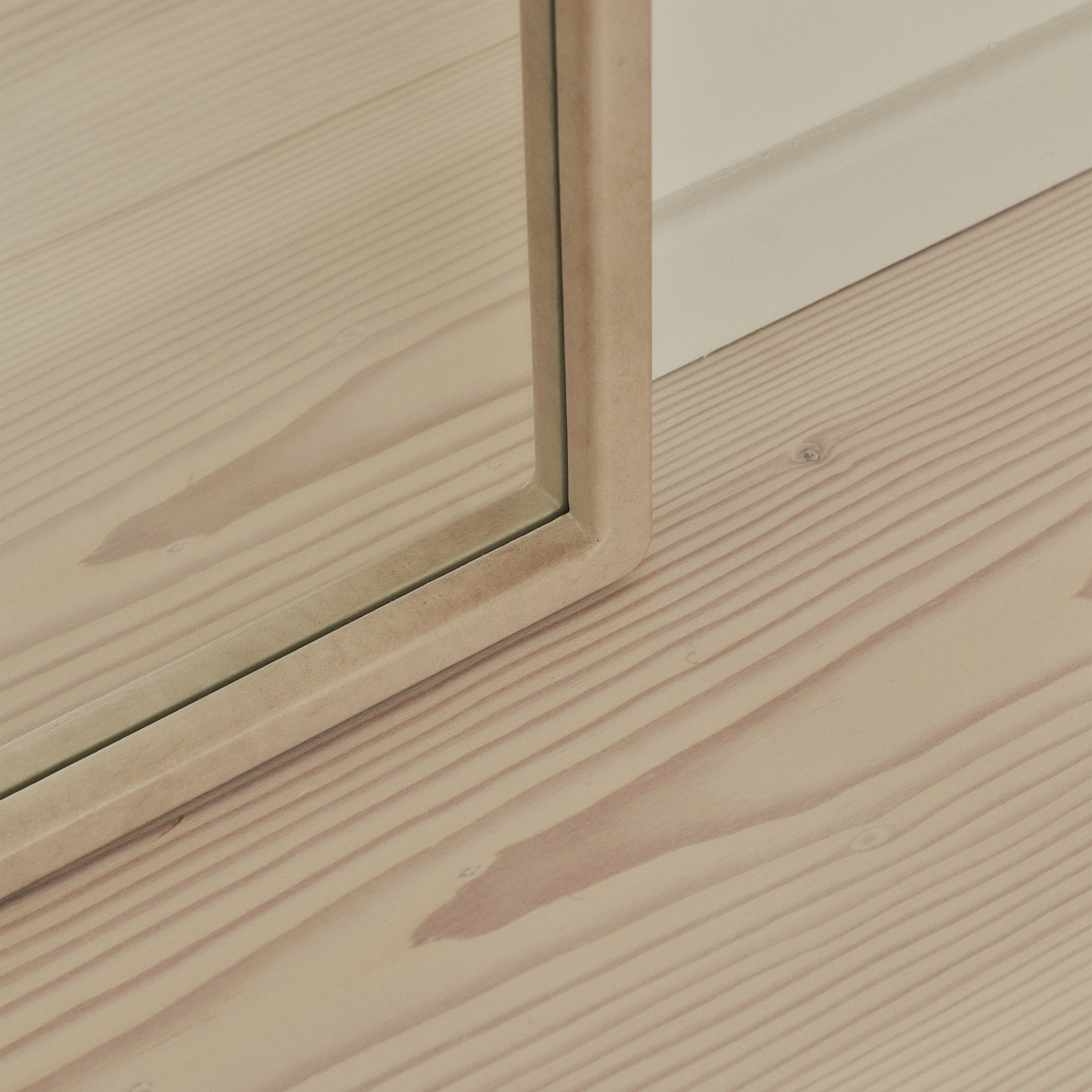 Arden - Concrete Full Length Wooden Mirror 140cm x 45cm - Image 4