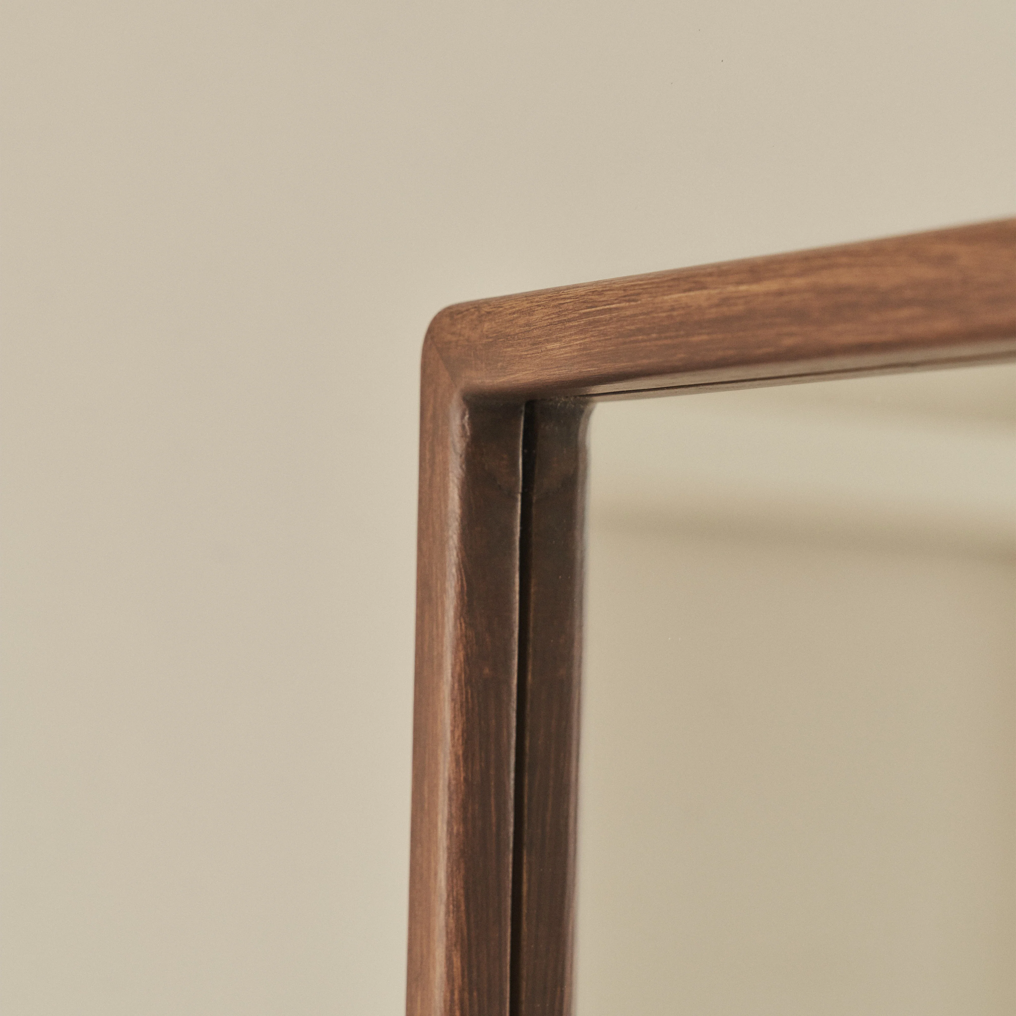 Arden - Dark Wood Full Length Wooden Mirror 140cm x 45cm - Image 4