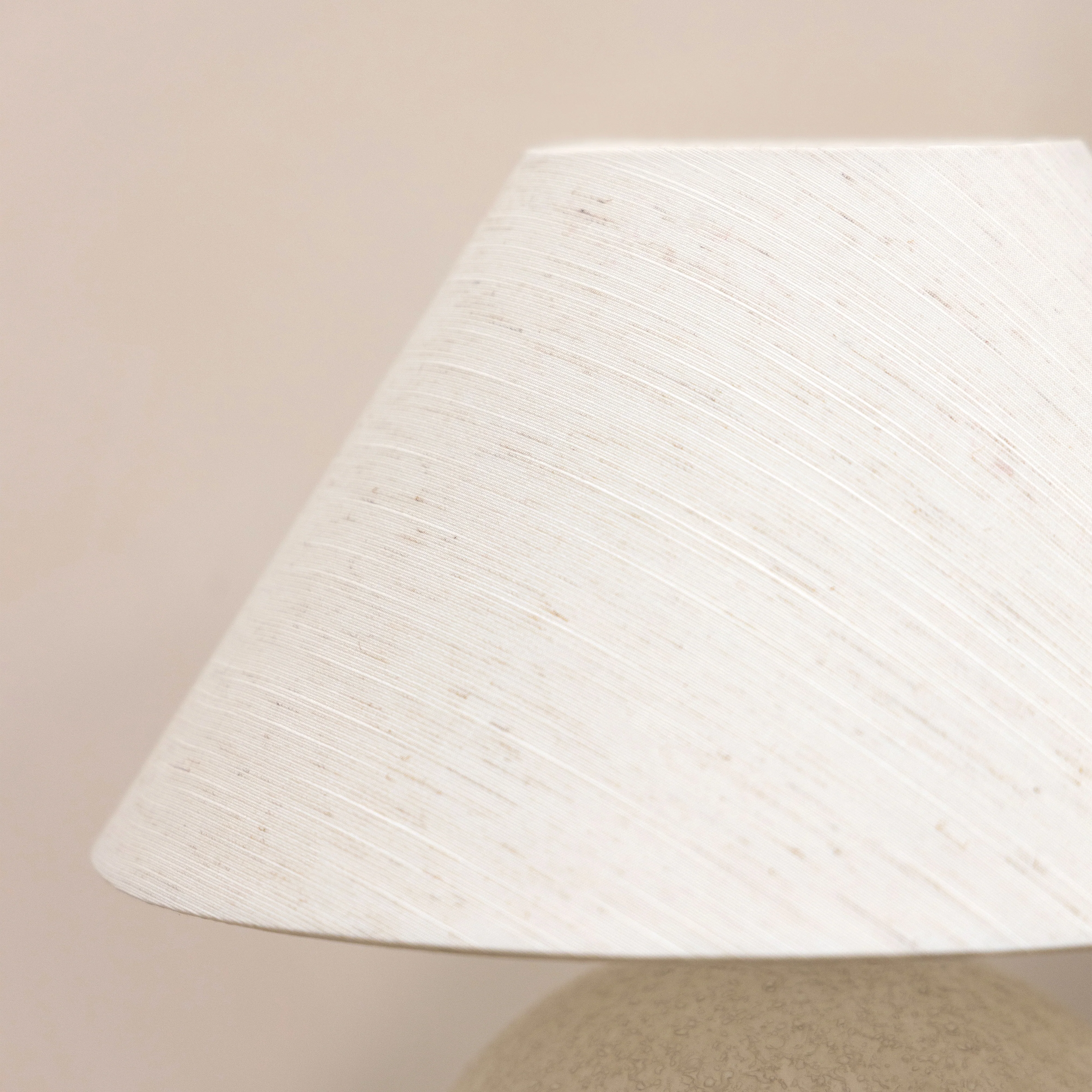 Corsica - Stone Ceramic Coolie Shade Table Lamp - Image 6