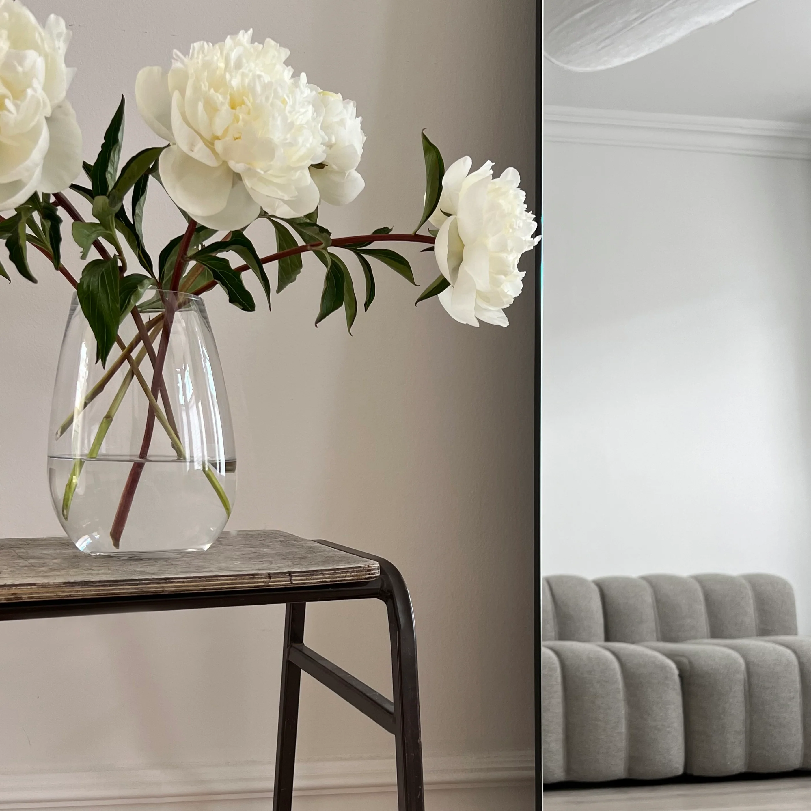 Edge - Extra Large Frameless Arched Full Length Mirror 179cm x 110cm - Image 8