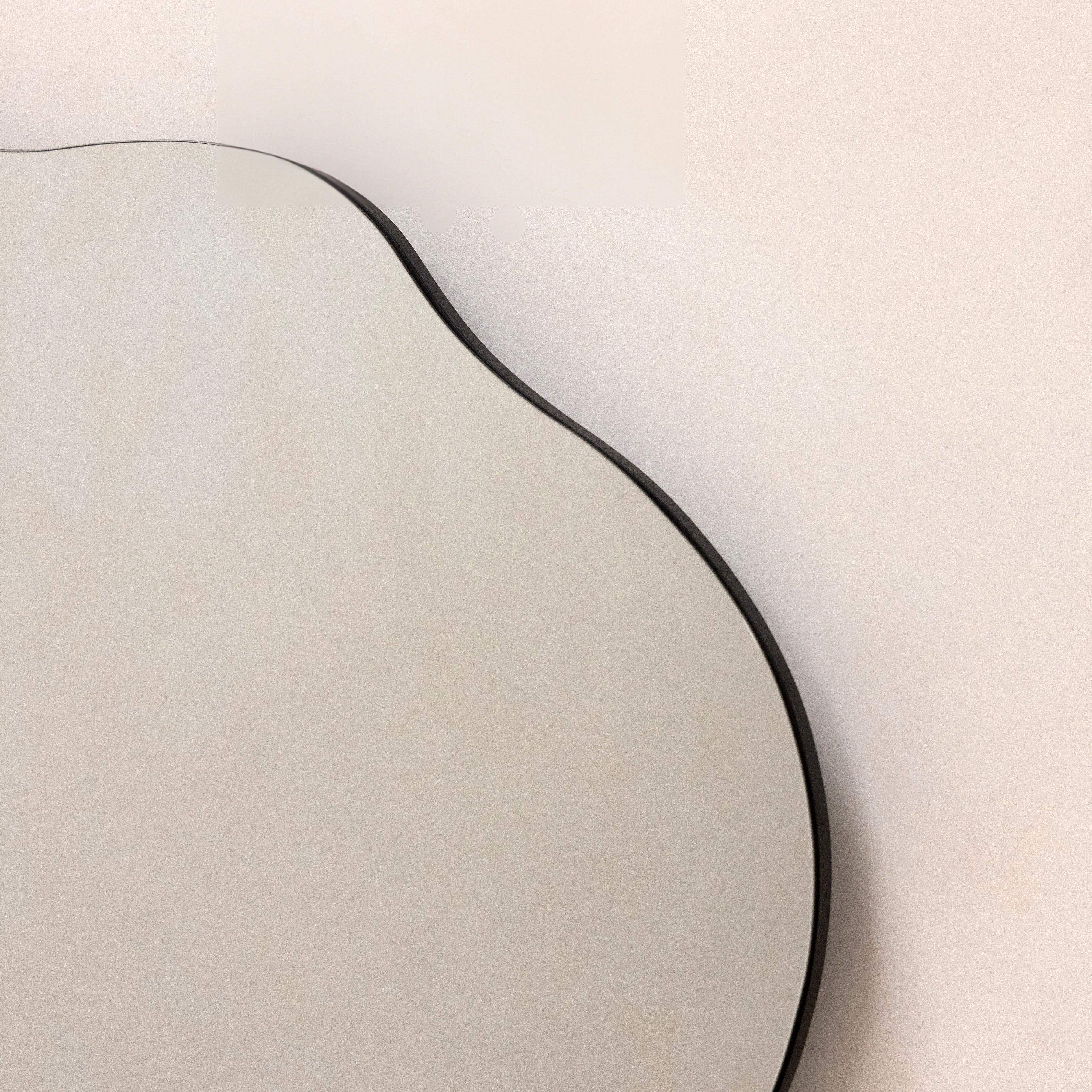 Edge - Frameless Irregular Pond Mirror 84cm x 64cm - Image 5