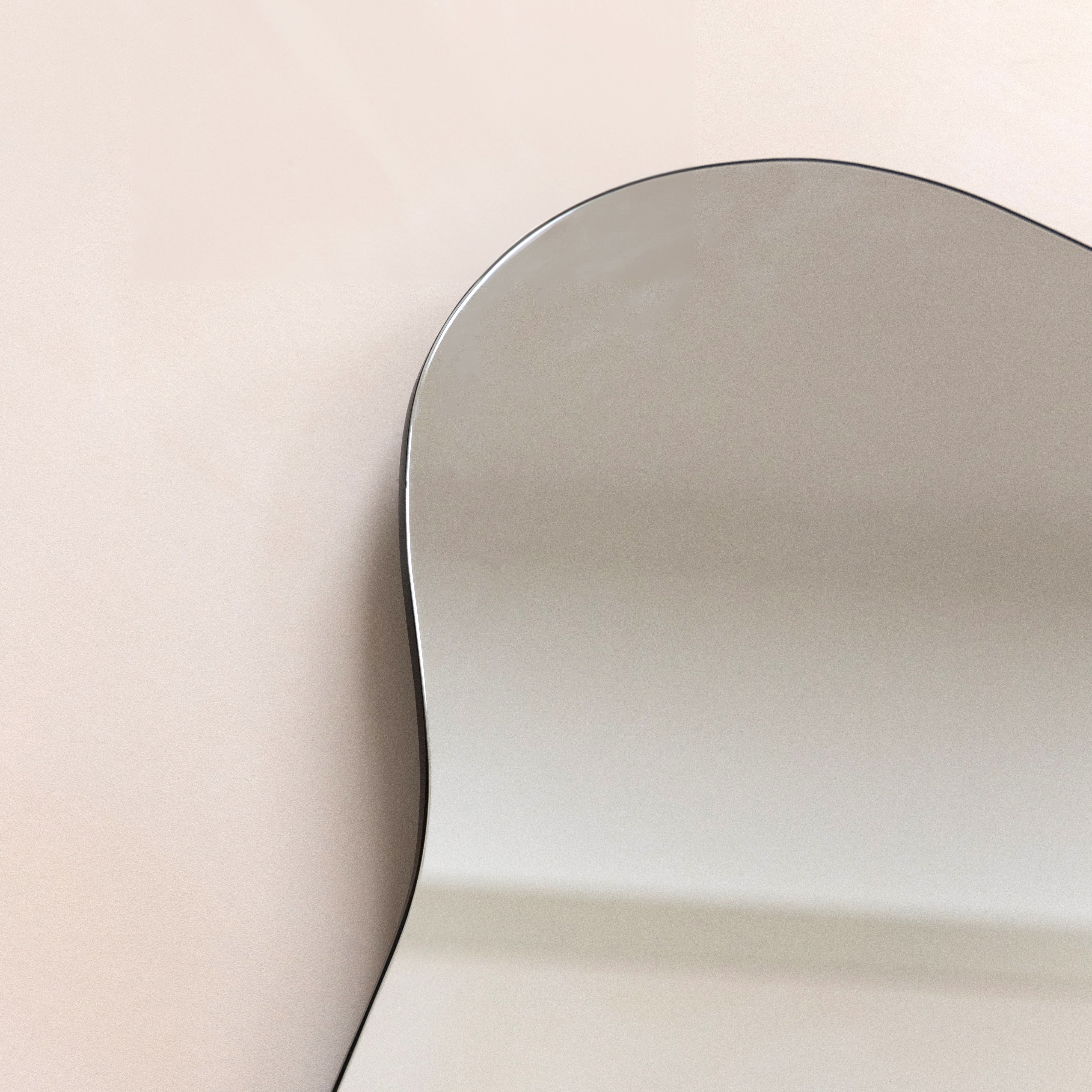 Edge - Frameless Irregular Pond Mirror 84cm x 64cm - Image 8