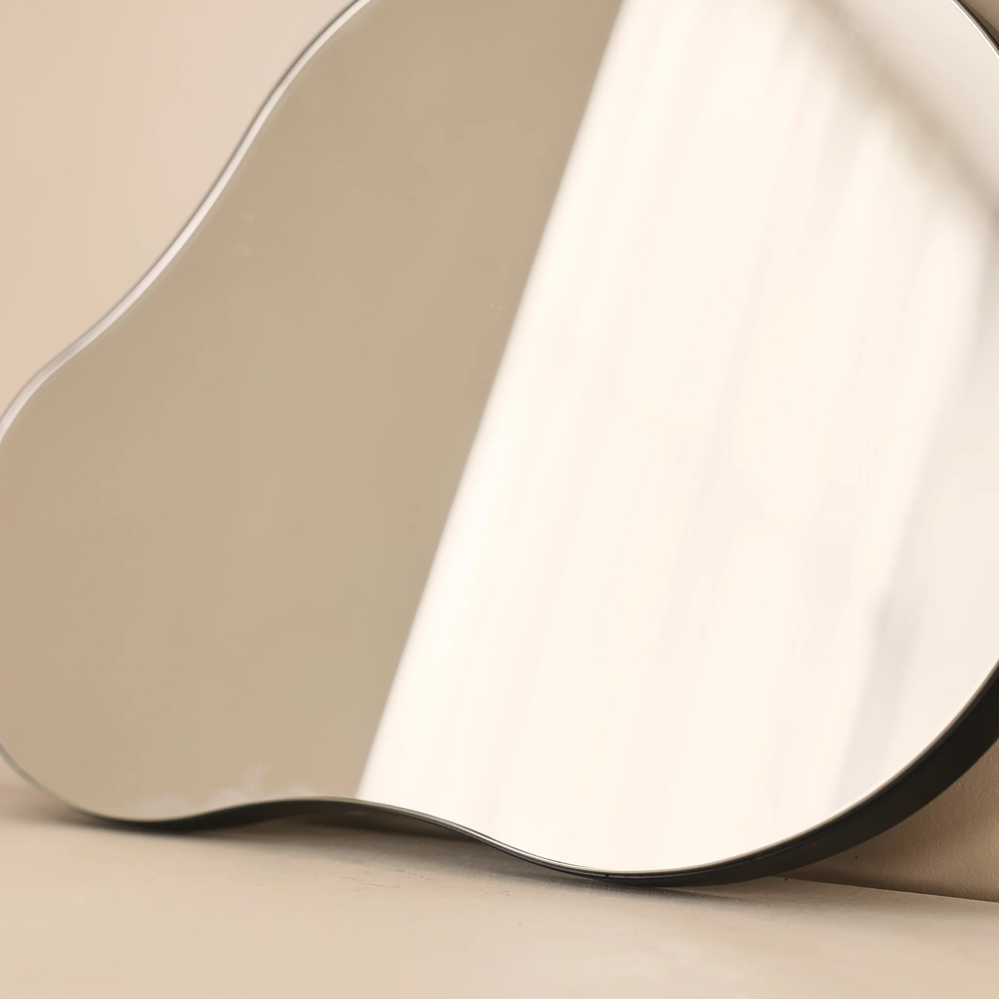 Edge - Frameless Irregular Pond Mirror 45cm x 30cm - Image 5