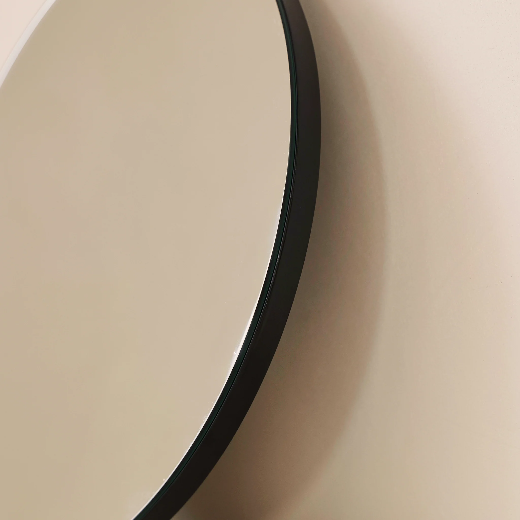 Edge - Frameless Round Wall Mirror 40cm x 40cm - Image 3