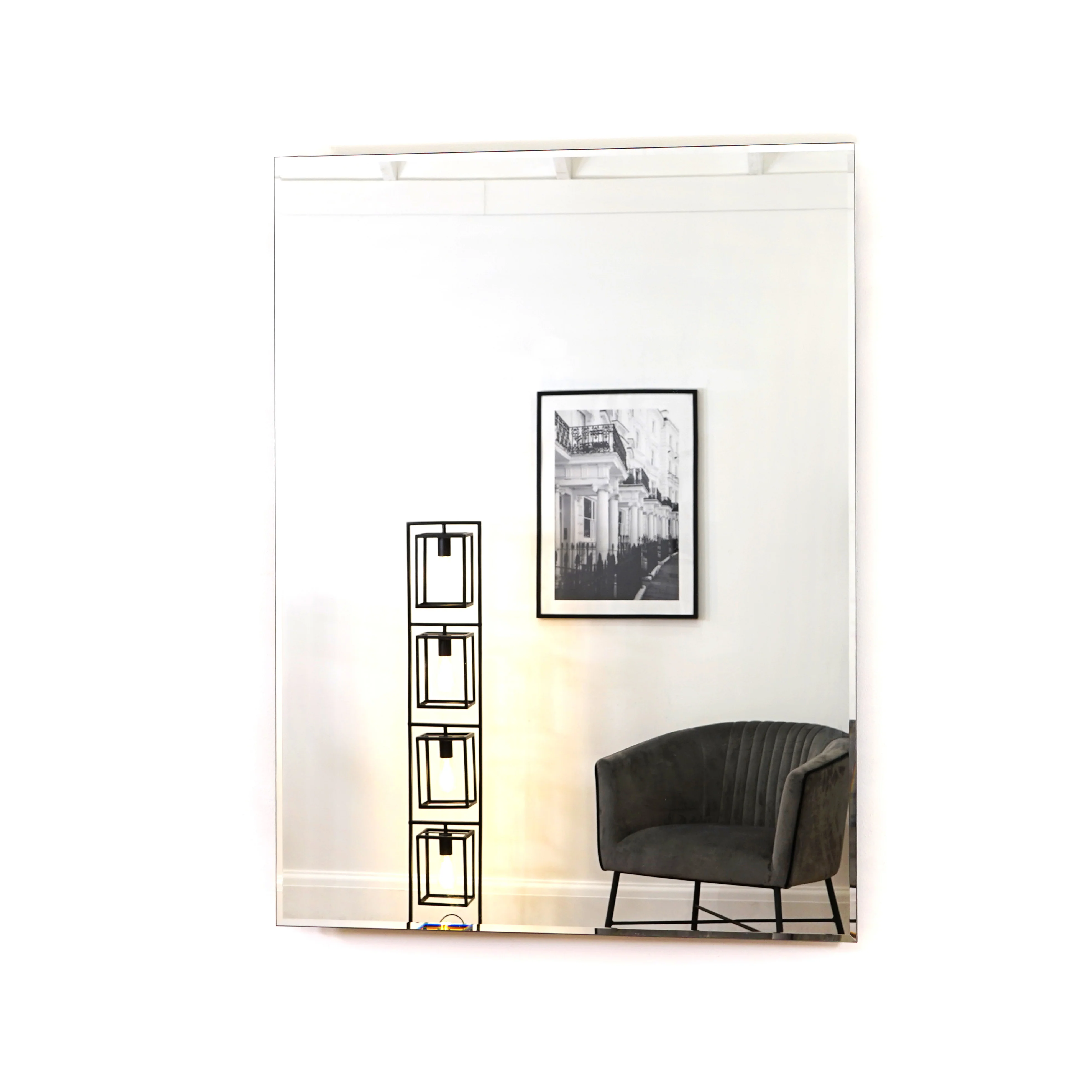 Edge - Large Frameless Rectangular Mirror 120cm x 90cm - Image 6
