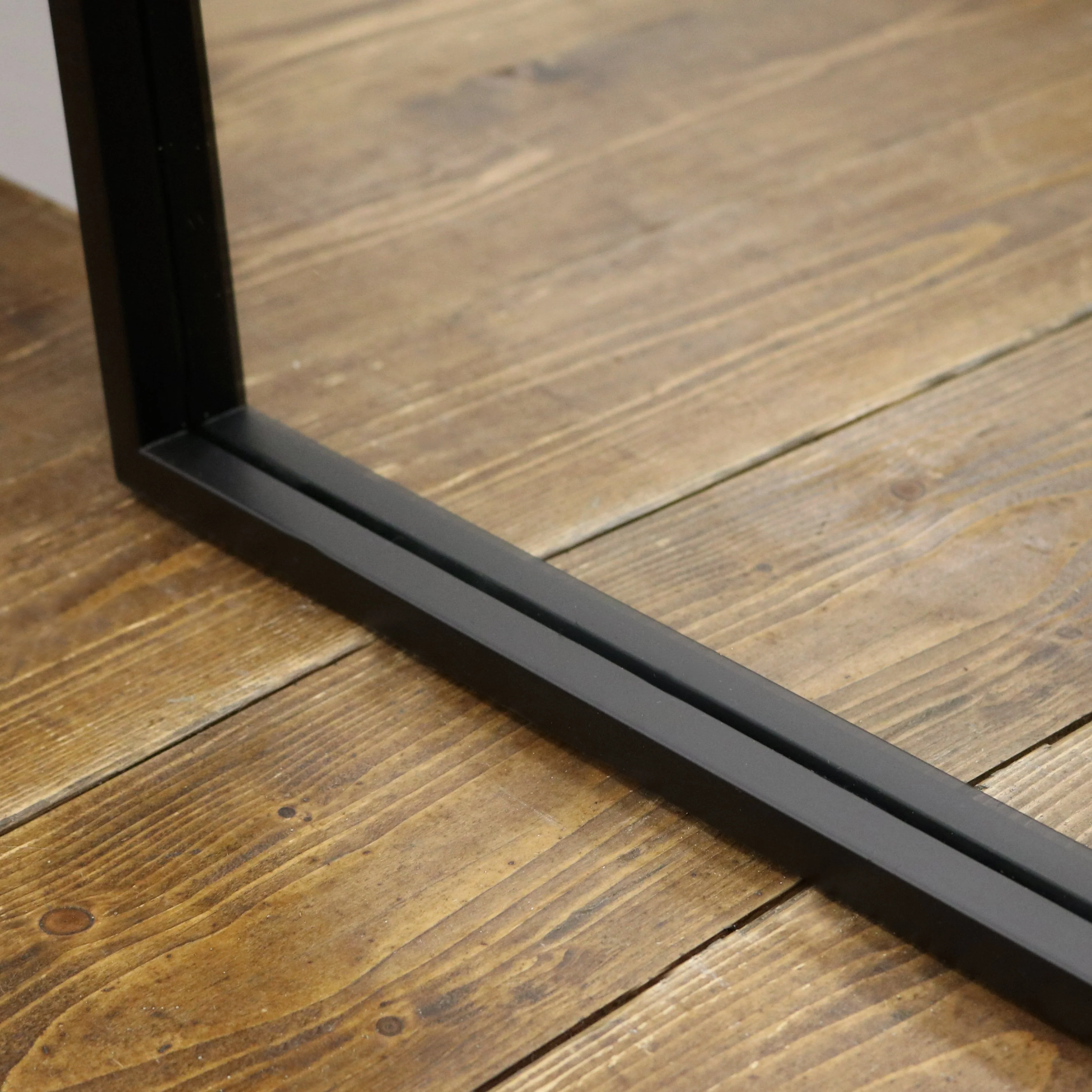 Islington - Full Length Black Industrial Metal Mirror 170cm x 80cm - Image 4