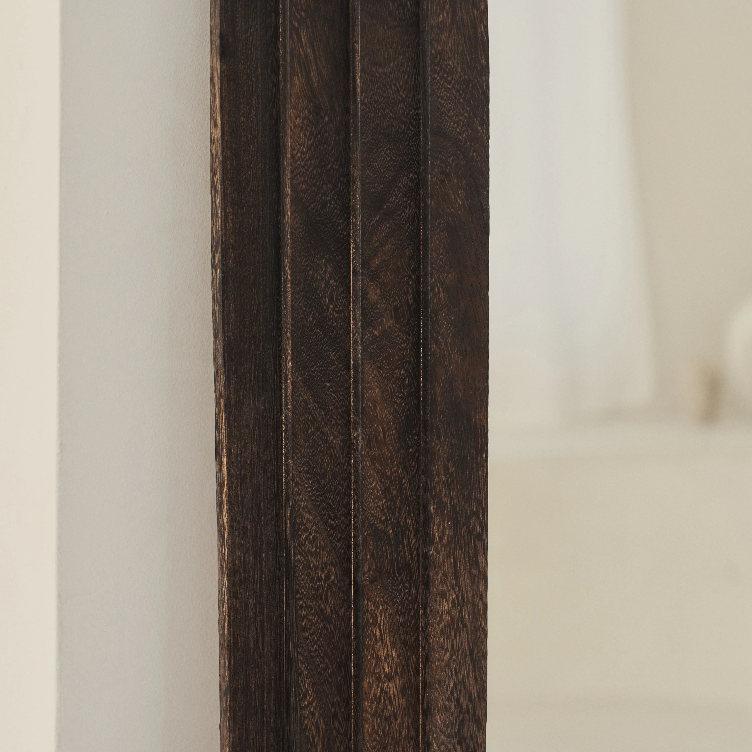 Luciana - Full Length Arched Charred Wood Mirror 180cm x 110cm - Image 6