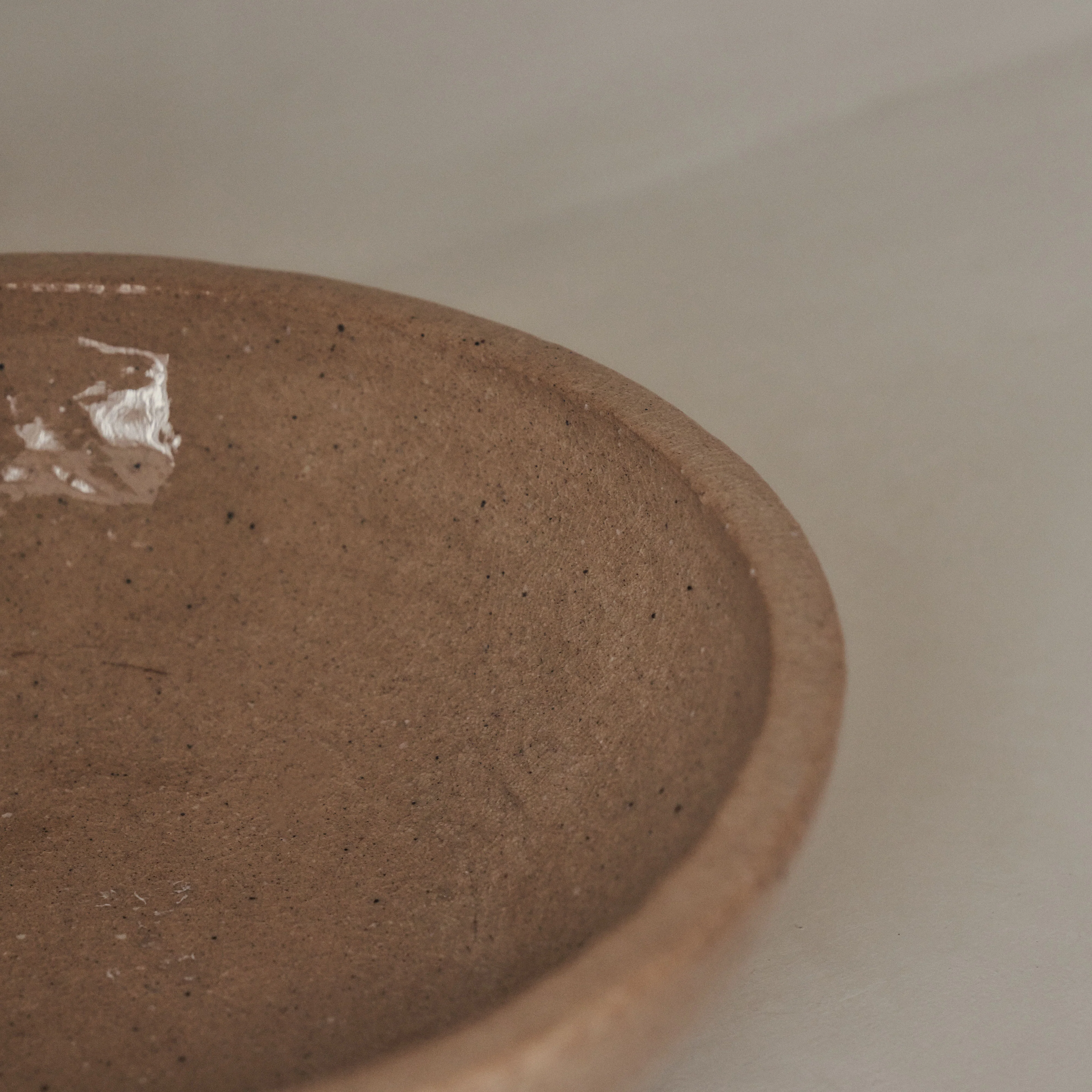 Portera - Beige Gloss Ceramic Decorative Bowl - Image 7