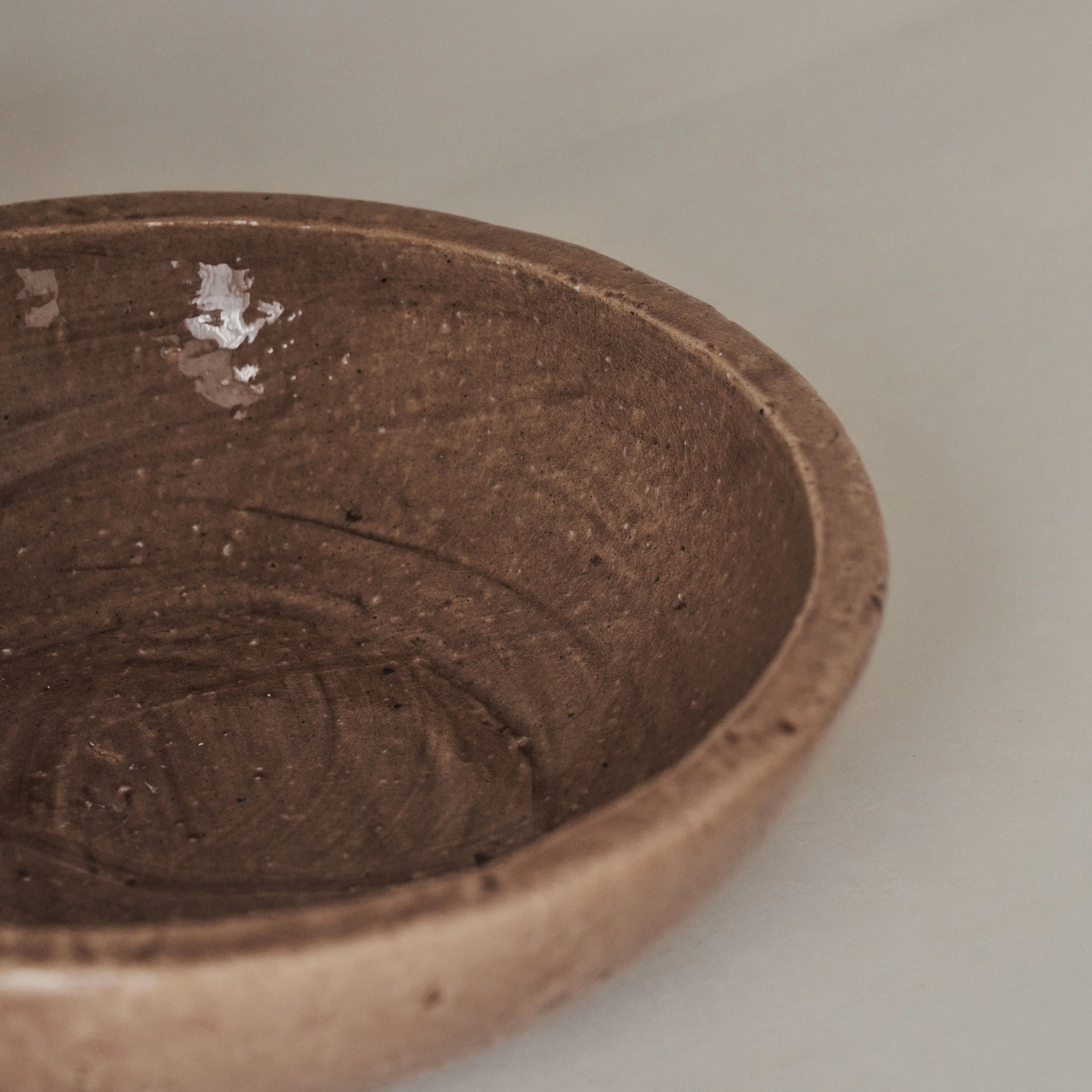 Portera - Caramel Gloss Ceramic Decorative Bowl - Image 3