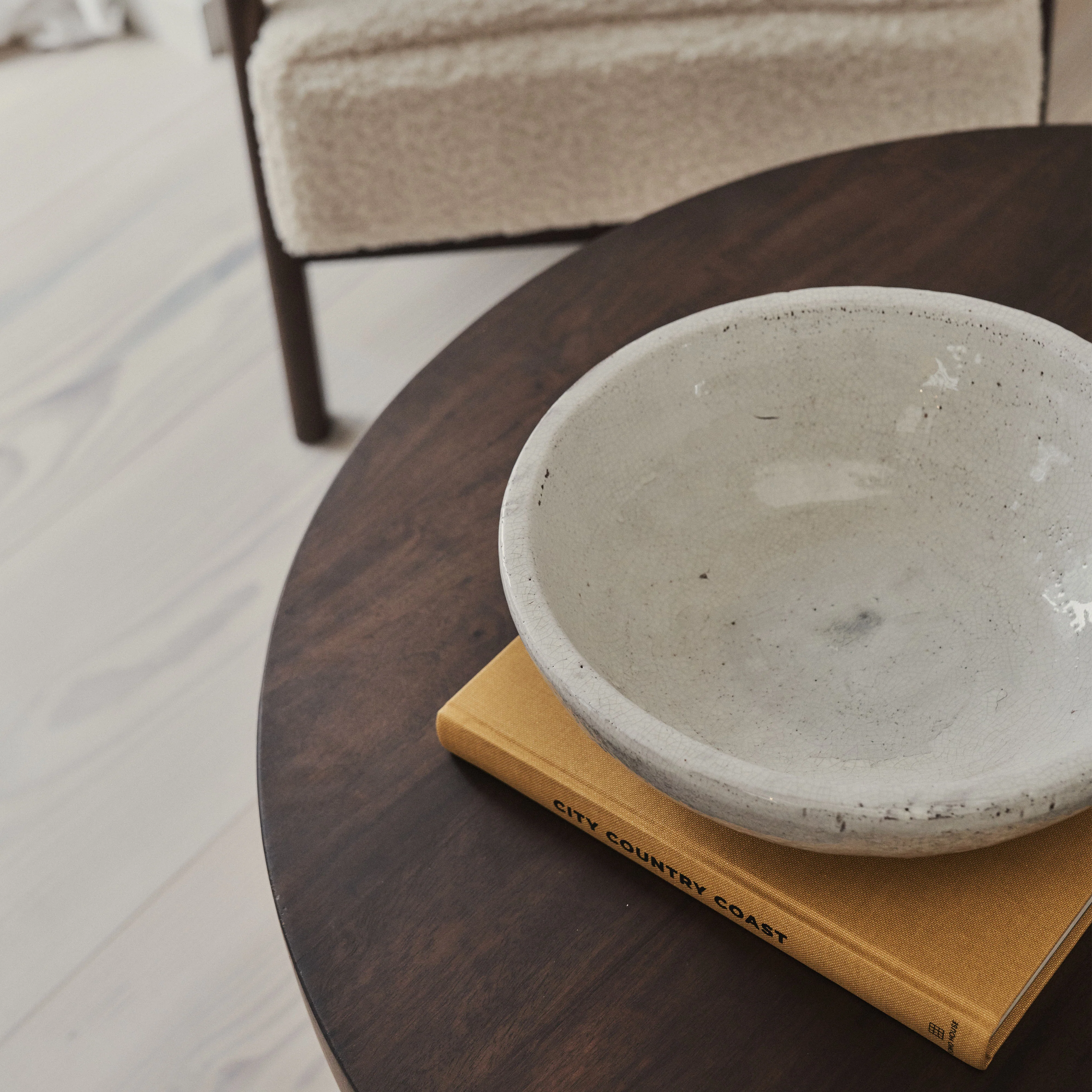 Portera - Ivory Gloss Ceramic Decorative Bowl - Image 8