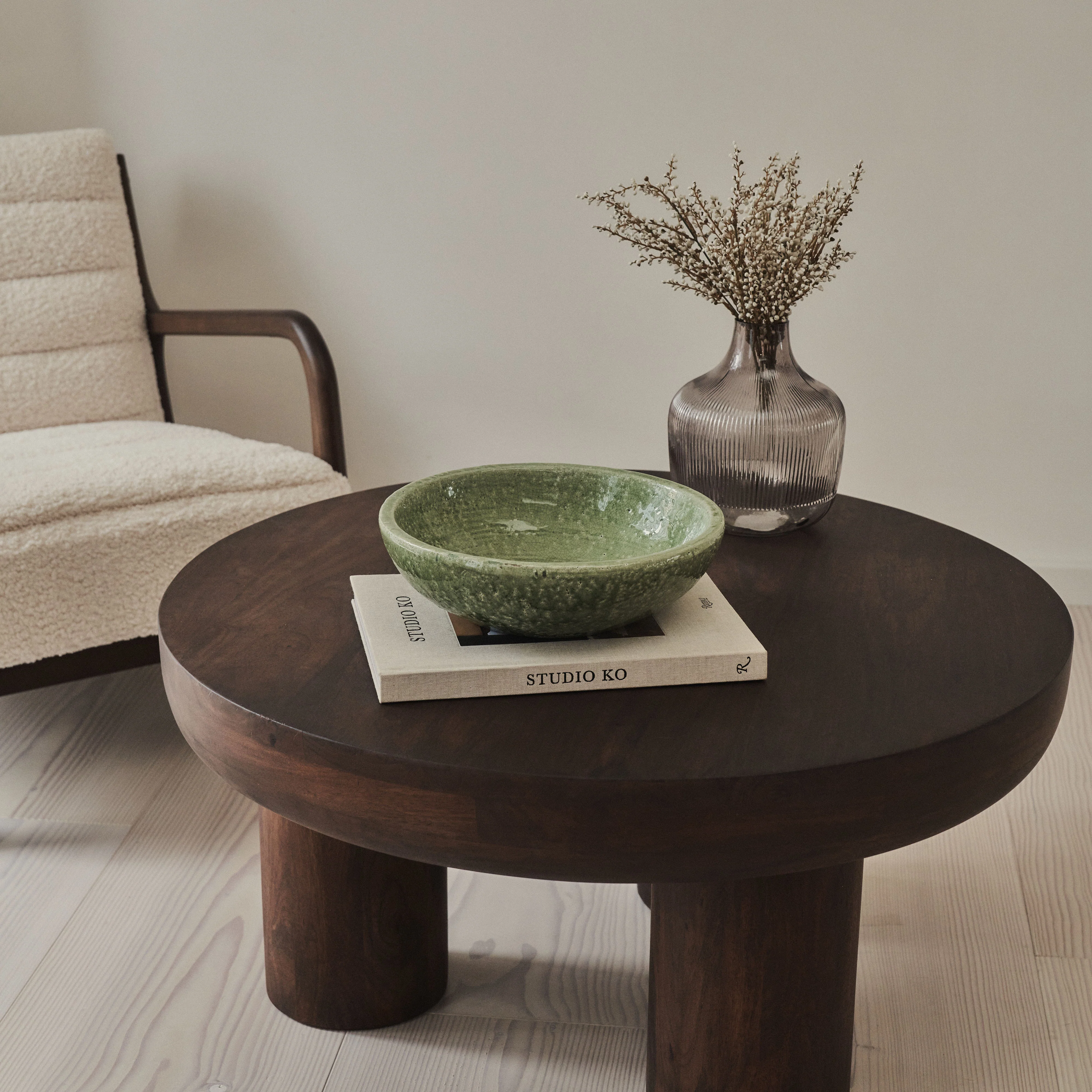 Portera - Jade Green Gloss Ceramic Decorative Bowl - Image 5