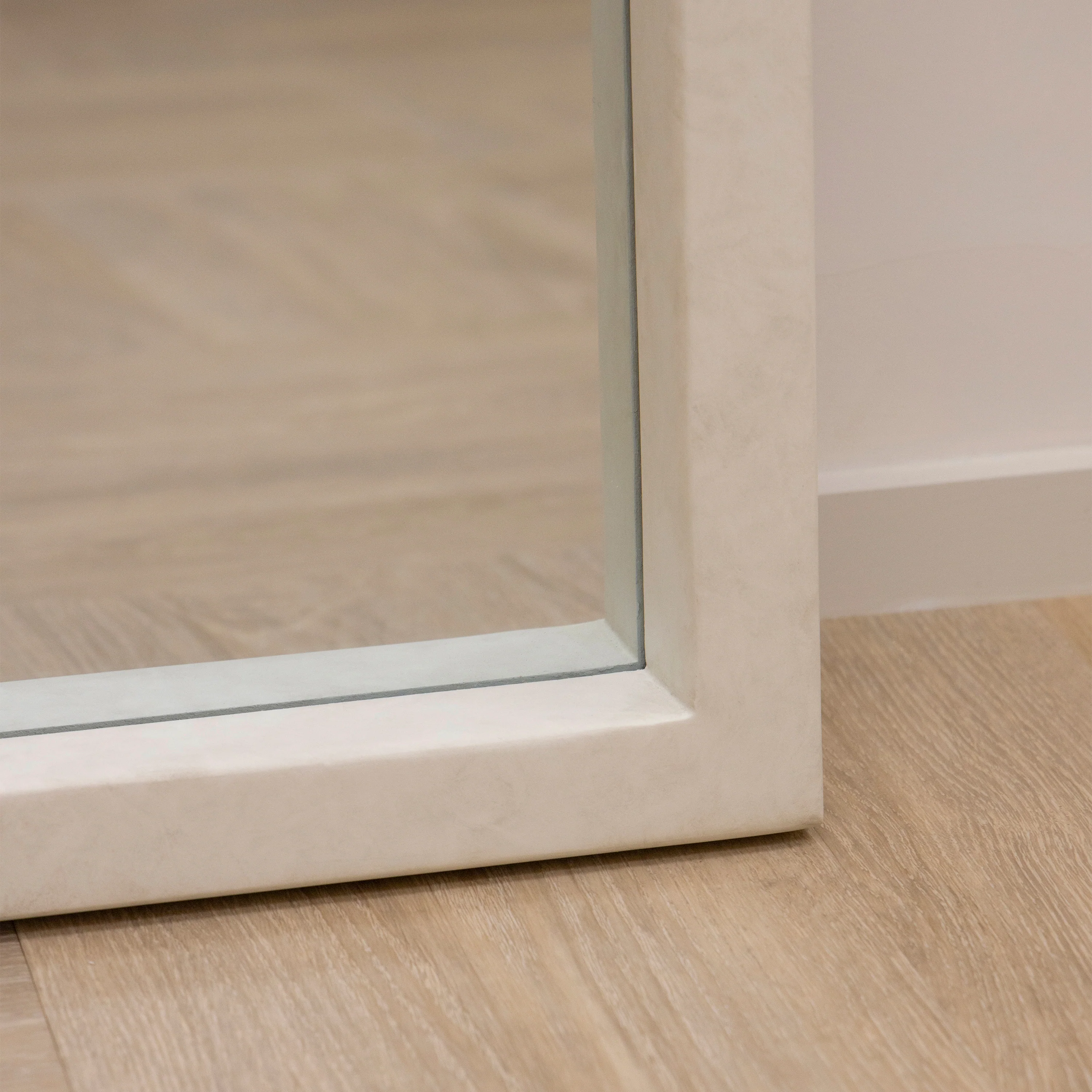 Tamara - Full Length Extra Large Arched Concrete Mirror 190cm x 110cm - Image 4