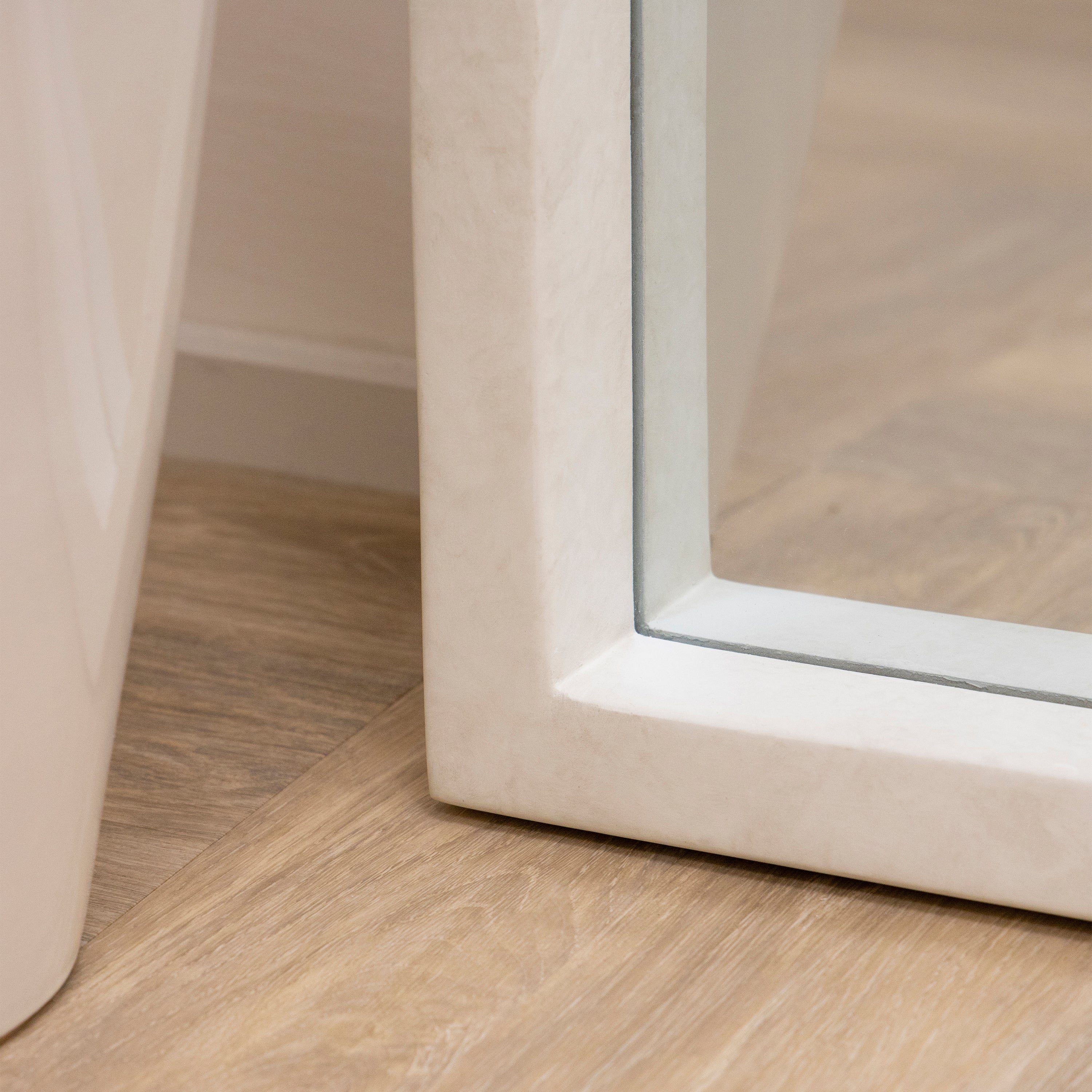 Tamara - Full Length Extra Large Arched Concrete Mirror 190cm x 110cm - Image 5